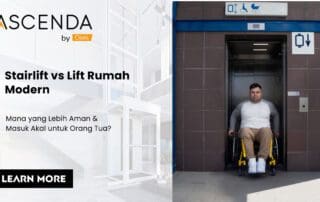 Stairlift vs Lift Rumah Modern