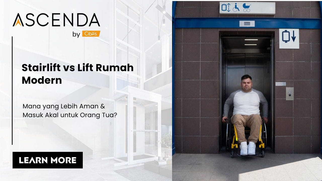 Stairlift vs Lift Rumah Modern