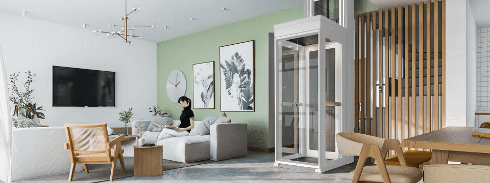 Ilustrasi Lift Rumah Ascenda di Cluster Rumah BSD